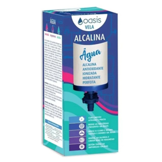 Vela Para Filtro de Água Barro ALCALINA MAGNÉSIO SUPER PREMIUM - Remove Cloro e Melhora Sabor em Oferta na Shopee