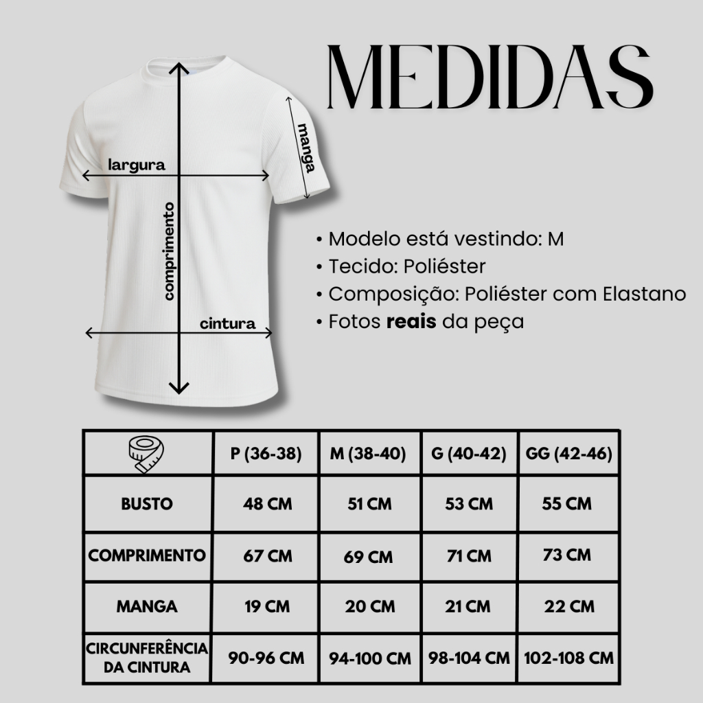 Kit 3 Camiseta Masculina Canelada Básica Casual Moda Gringa Americano Gola Redonda Manga Curta