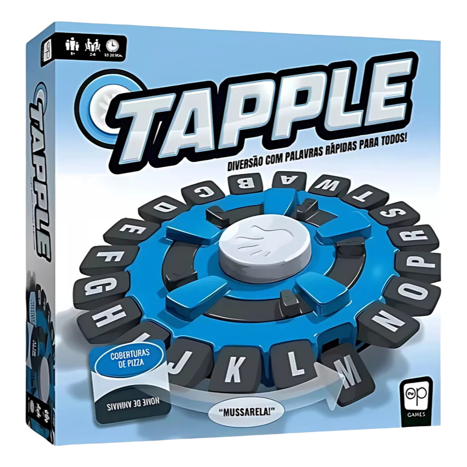 Jogo Stop Tecla Letras Versão Portugues Letters Game Stop Eletrônico Tapalavras Trava Mesa Diversão
