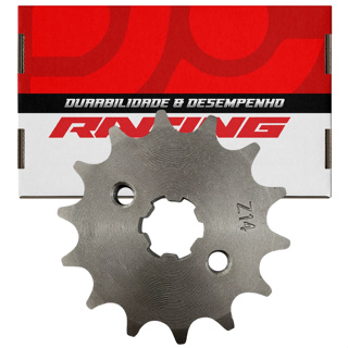 Pinhão 14 Dentes Titan 160 Fan Start Cg 150 Job Aço 1045 em Oferta na Shopee