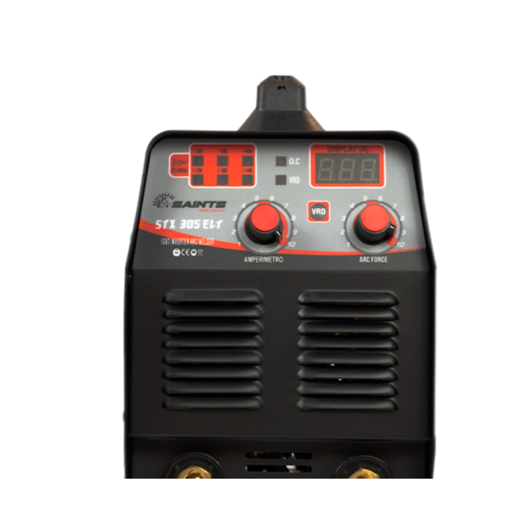 Inversor De Solda Pesada P/ Eletrodo 5mm 220v 380v 440v Stx Preto