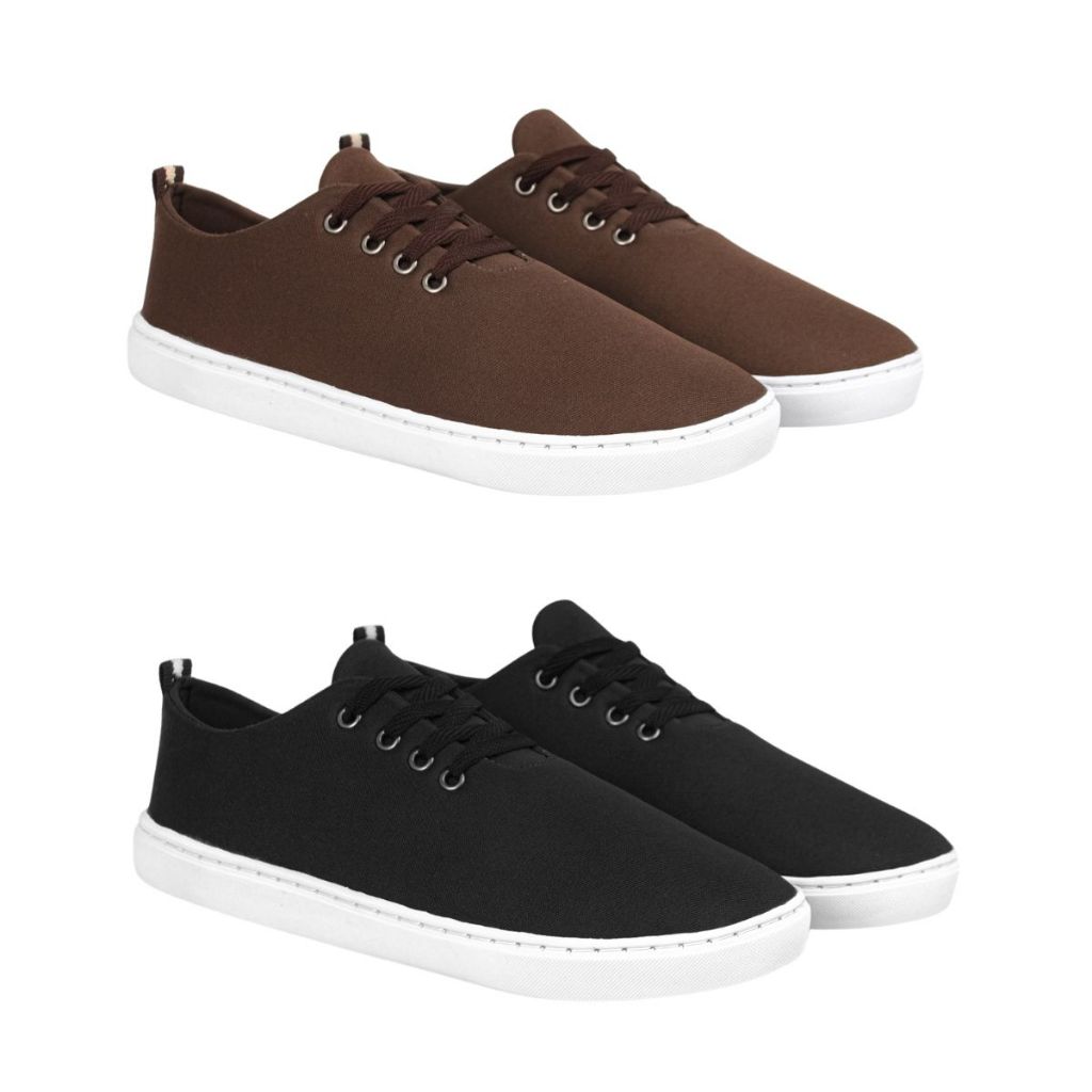 Kit Tênis Masculino Casual Elegante Sport Fino 2 Pares Sapatenis Promoção BARATO