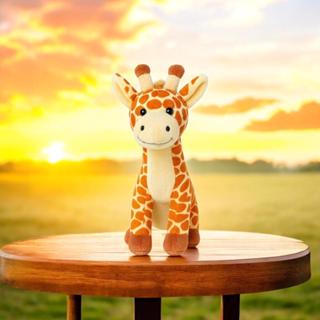 ANIMAIS GIRAFA DE PELUCIA SAFARI FOFO MACIL PARA CRIANÇAS E ADULTOS CONFORTAVEL em Oferta na Shopee