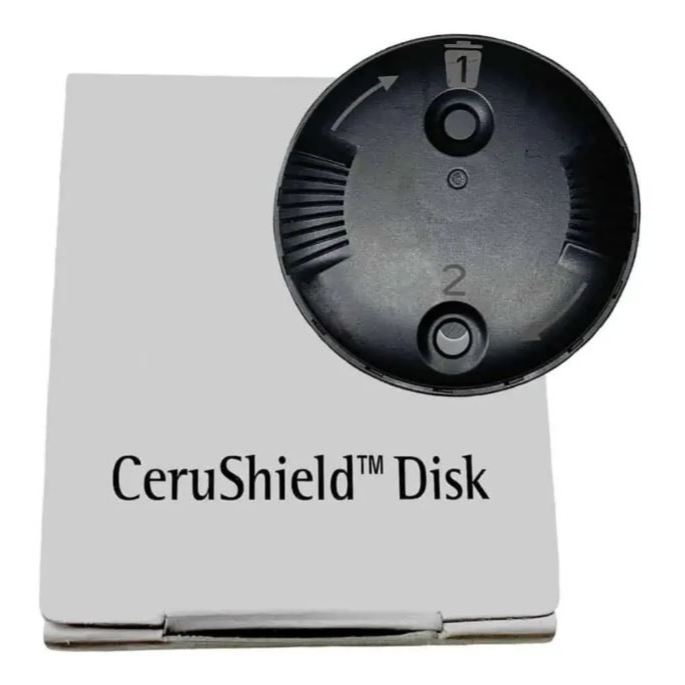 PROTETOR DE CERA PARA APARELHO AUDITIVOS CERUSHIELD DISK 1 UNIDADE C/ 8 FILTRO