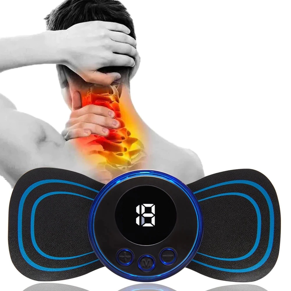 Mini Massageador Cervical Elétrico para Pescoço