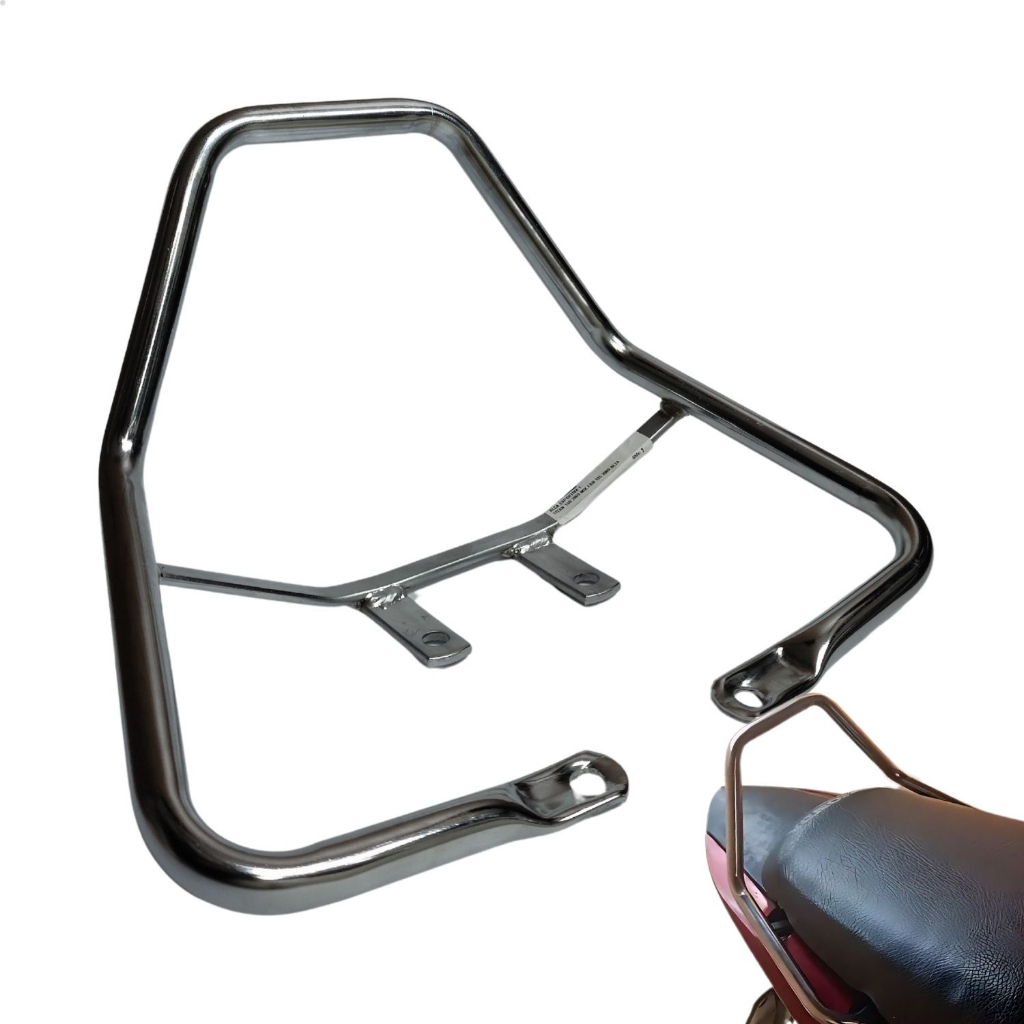 Alça Traseira Cromada Titan 150 2009 2010 Fan 150 em Oferta na Shopee