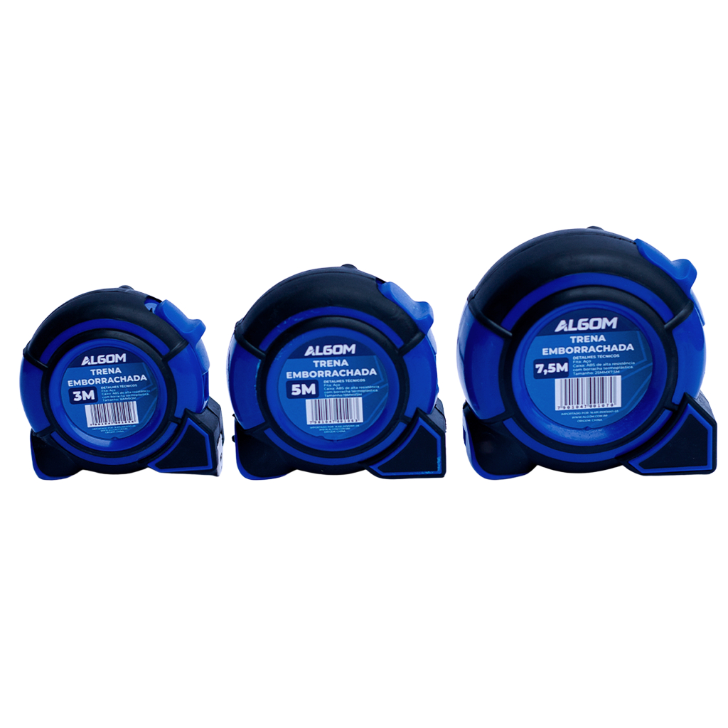 Trena de Alumínio com Corpo Plástico Emborrachado Algom