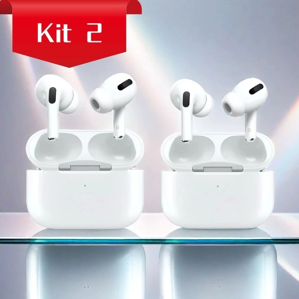 Kit Fone 13 TWS Sem Fio Bluetooth 5.0 Air Pro 3 Fone De Ouvido Esportivo Com Microfone MING