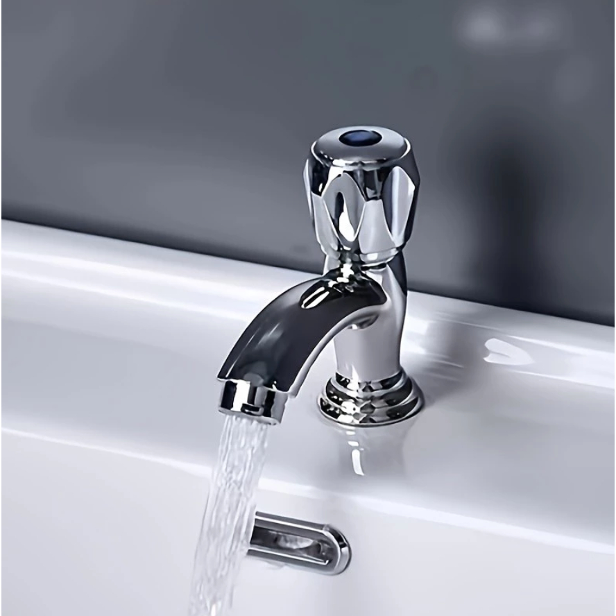 Torneira de Metal ABS e Inox Para Banheiro/ Lavabo/Lavatório/ Pia/ Cuba SLD-1 em Oferta na Shopee