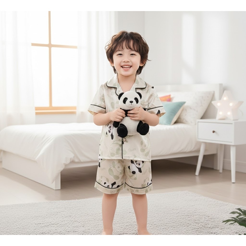 Pijama Infantil Panda