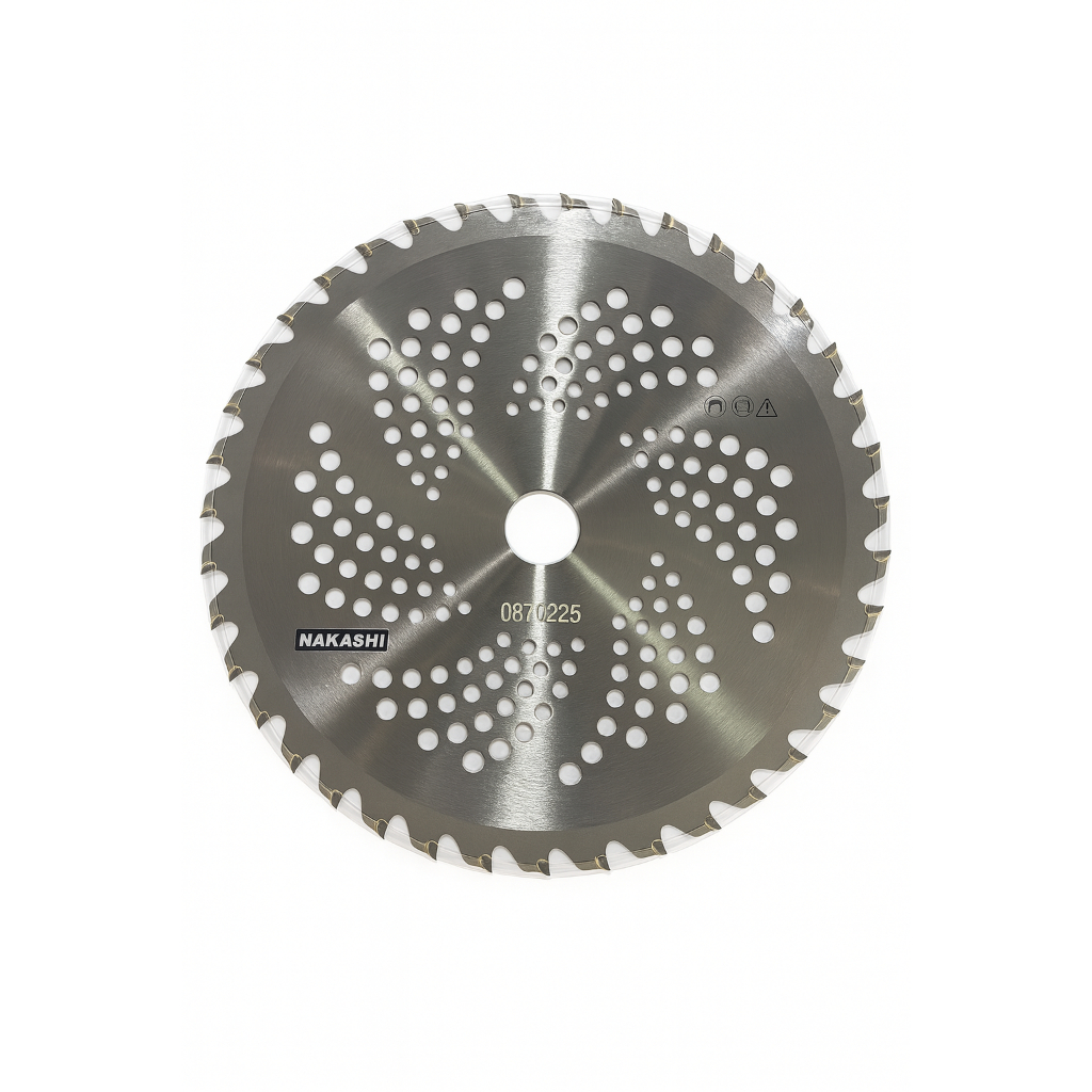 Lâmina Disco de Vídea 40D 255mm Furo 25,4/20mm Para Roçadeira – Nakashi