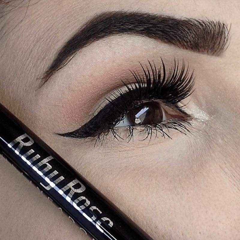 Delineador Lápis Ruby Rose – Preto Intenso, Alta Pigmentação, Macio e de Longa Duração em Oferta na Shopee