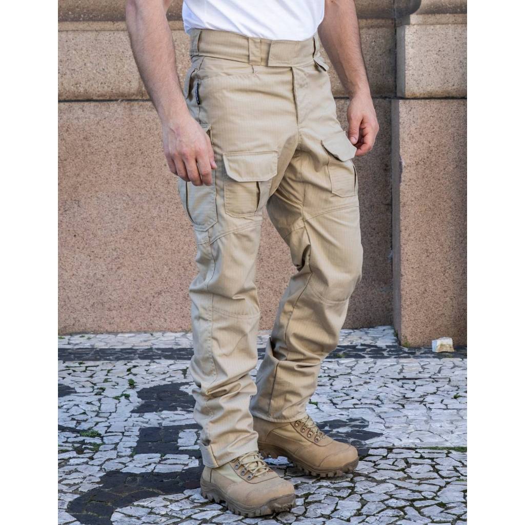 Calça Cargo Defesa Civil Bombeiro Civil Voluntário SAR Operacional Tática Brigadista APH
