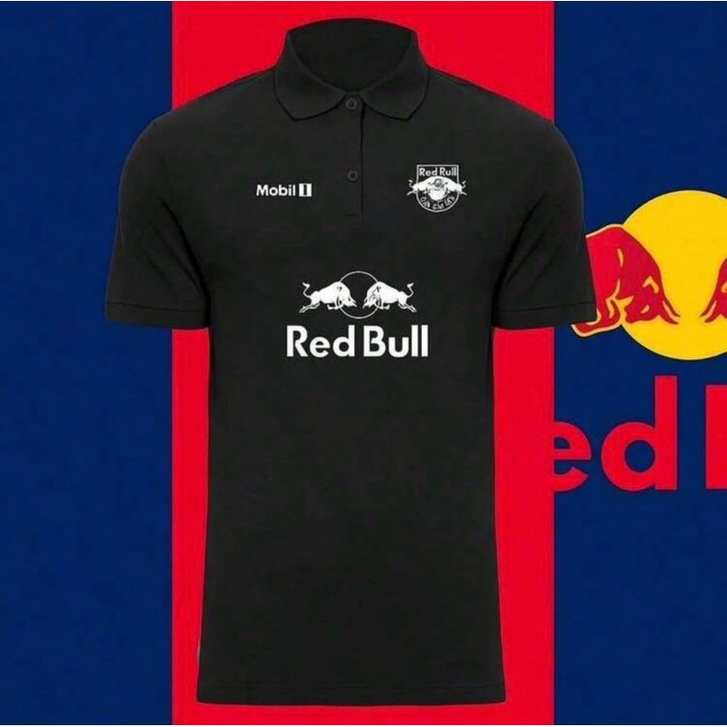 Camisa Polo Masculina RedBull Camisetas de Time Malha