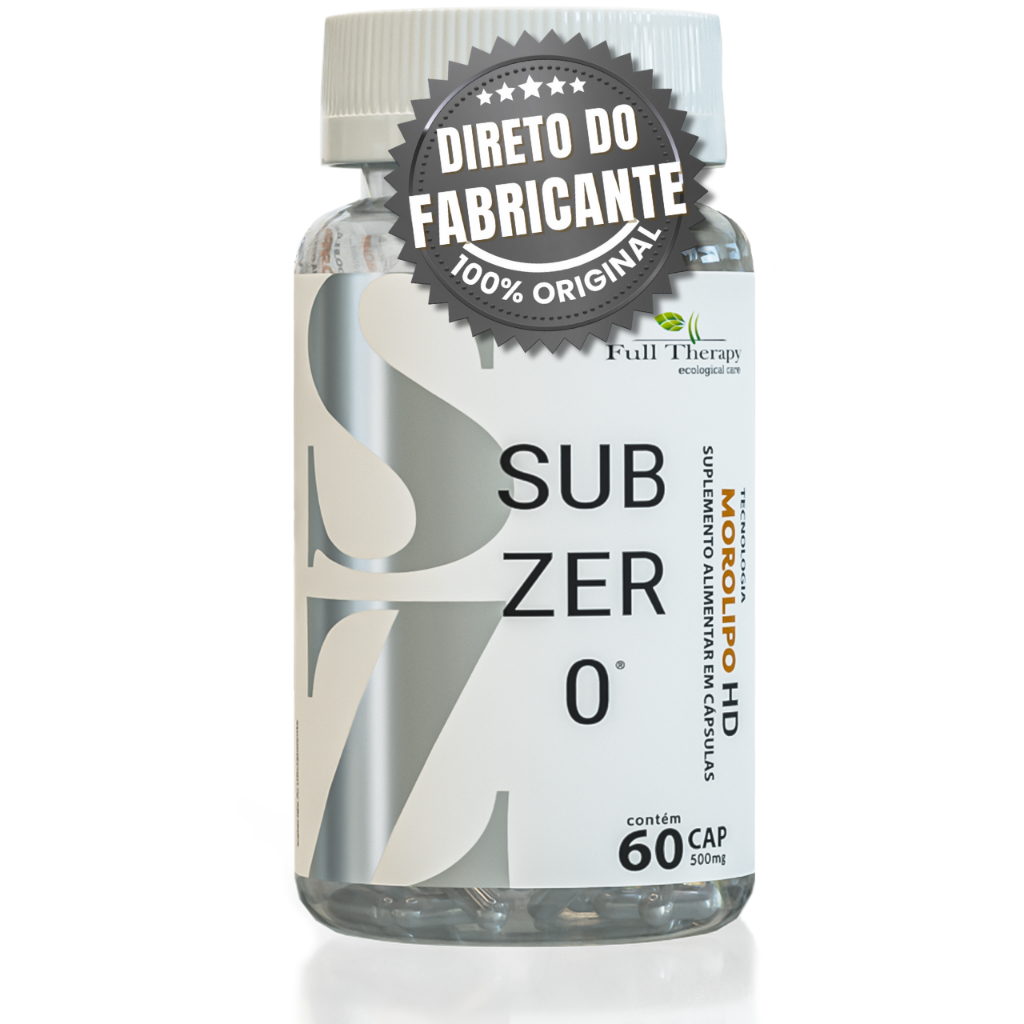 Subzero Full Therapy  com Morosil e tecnologia Morolipo HD 60 Cápsulas em Oferta na Shopee