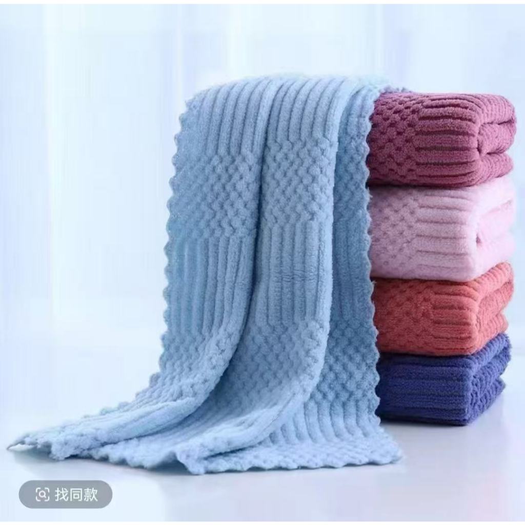 kit 2 Toalha De Banho Grande 140 x 70 Cm Alta Absorção Viagem Natação Academia Praia Seca Rápido