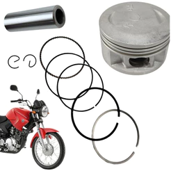 Kit Pistão + Aneis Competição Ybr 125 Xtz 125 Factor 125 4mm
