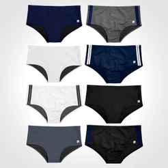 Sunga Masculina Slip Tradicional Sunga de Praia Piscina Natação Secagem Rápida Usee Brasil Original
