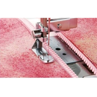 1 Calcador Largo Regulável Pregar Zíper e vivo Esquerdo e  Direto em Oferta na Shopee