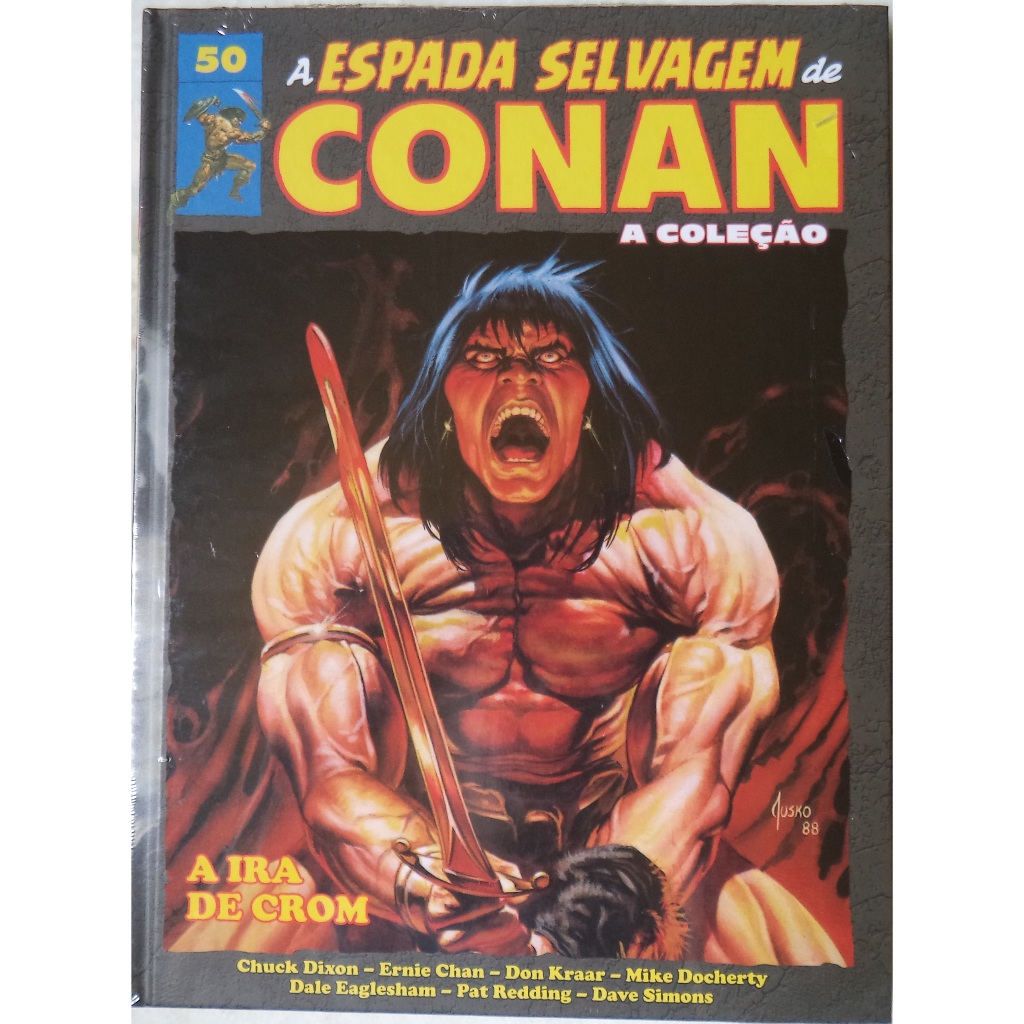 Hq A Espada Selvagem de Conan N° 50 - A Ira de Crom - Novo Lacrado