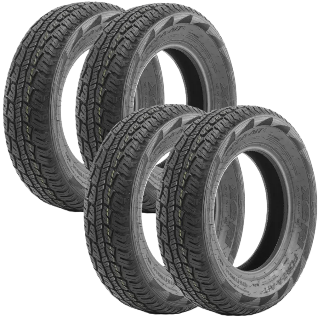 Jogo 4 Pneus 175/75 R14 XBRI Forza AT F2 86T Novos Aro 14