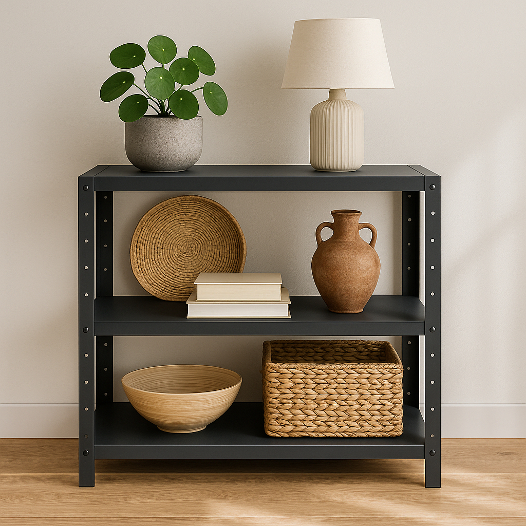 Multiuso Prateleira Industrial Estante 3 Bandejas em Aço Industrial Kit Instalação em Oferta na Shopee