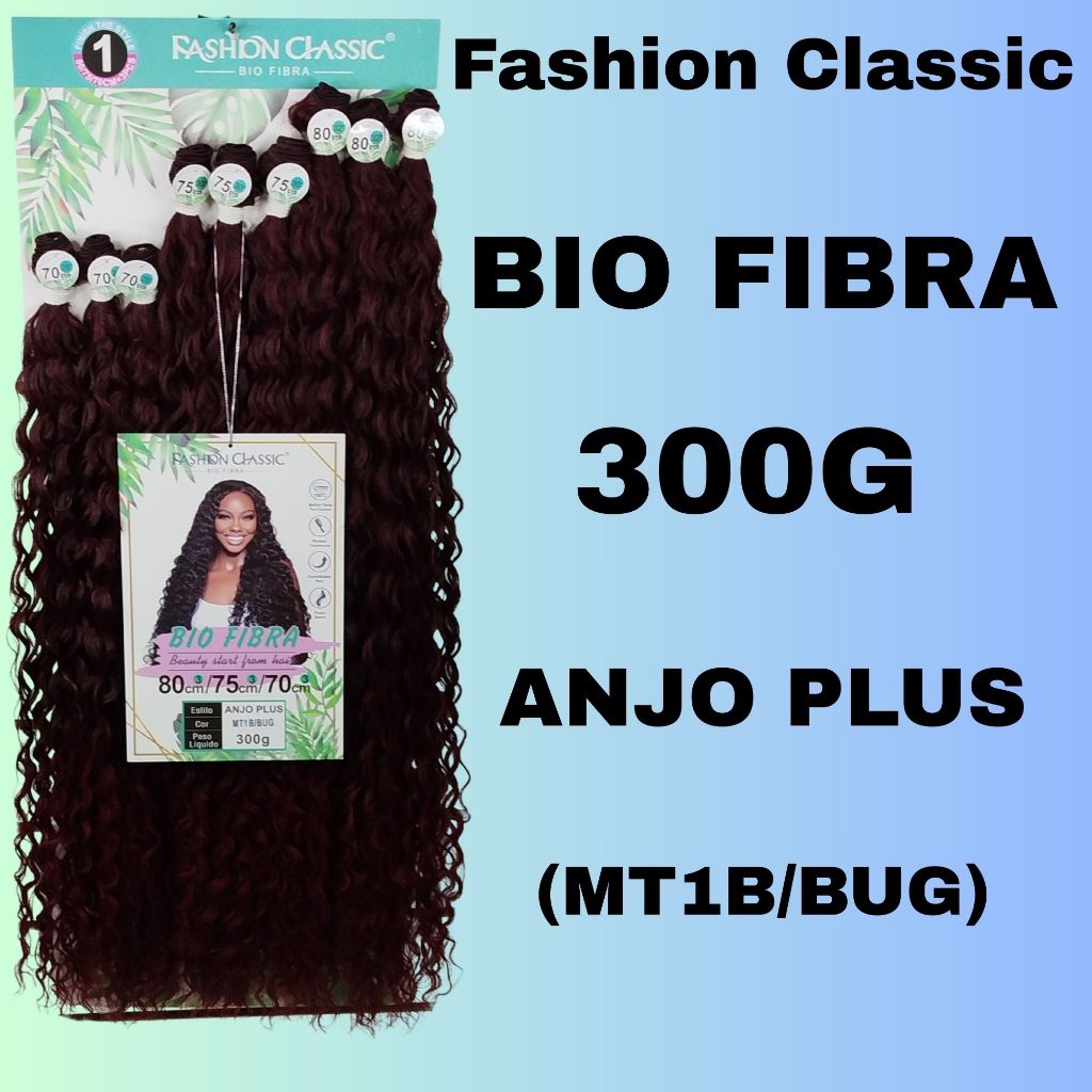 FASHION CLASSIC ANJO PLUS CABELO PARA APLIQUE 300G MT1B/BUG