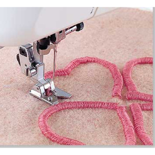 Calcador Sapatilha de Metal para Pontos Decorativos com Franjas Altas Relevo Pé Sapatilha Máquina de Costura Doméstica em Oferta na Shopee