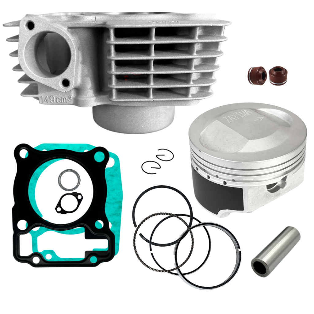 Kit 190cc Titan 150 Pistão Zayima Taxado Álcool