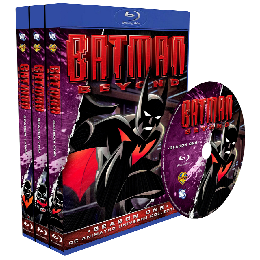 Blu-ray desenho Batman do Futuro - Edição completa + Filme em bluray.