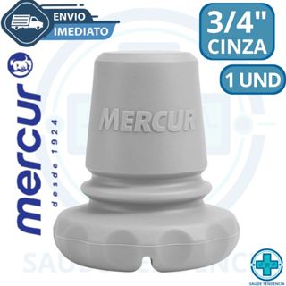 Ponteira 3/4 Articulada Para Muleta Cinza Mercur em Oferta na Shopee