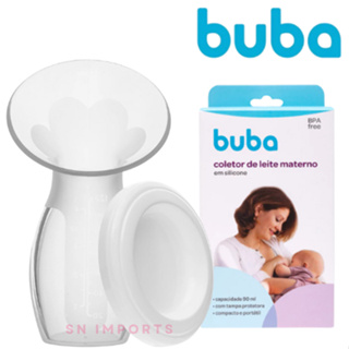 Coletor De Leite Materno Em Silicone Extrator Buba em Oferta na Shopee