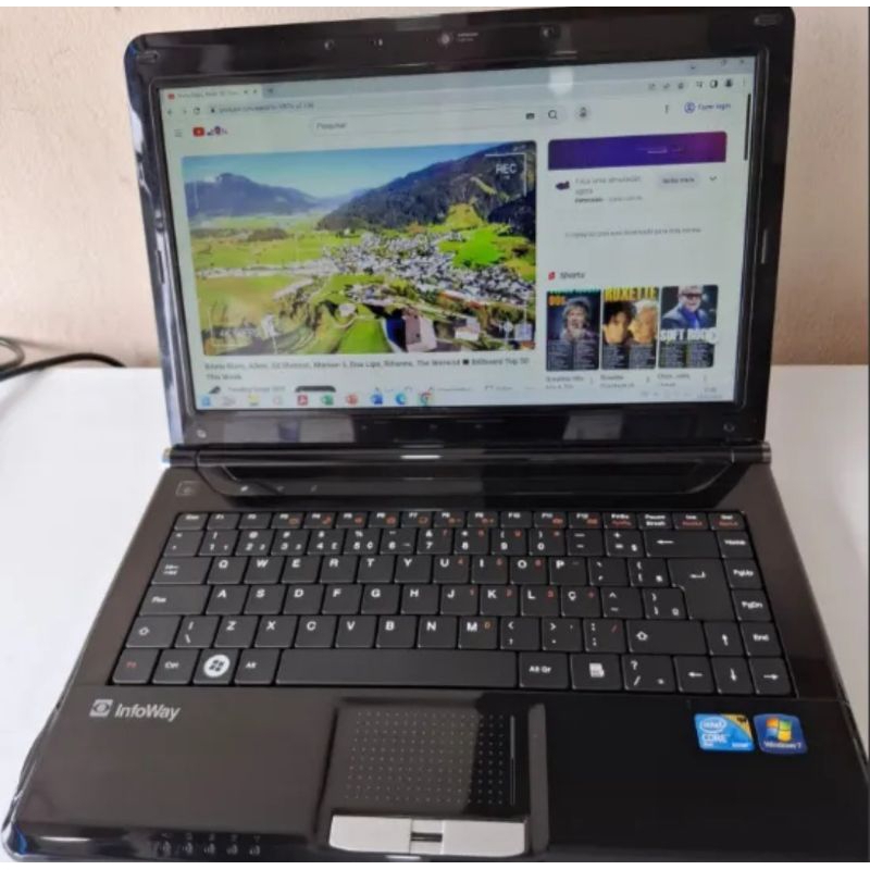 Carcaça do notebook Itautec partes e peças - perguntar qual modelo disponível