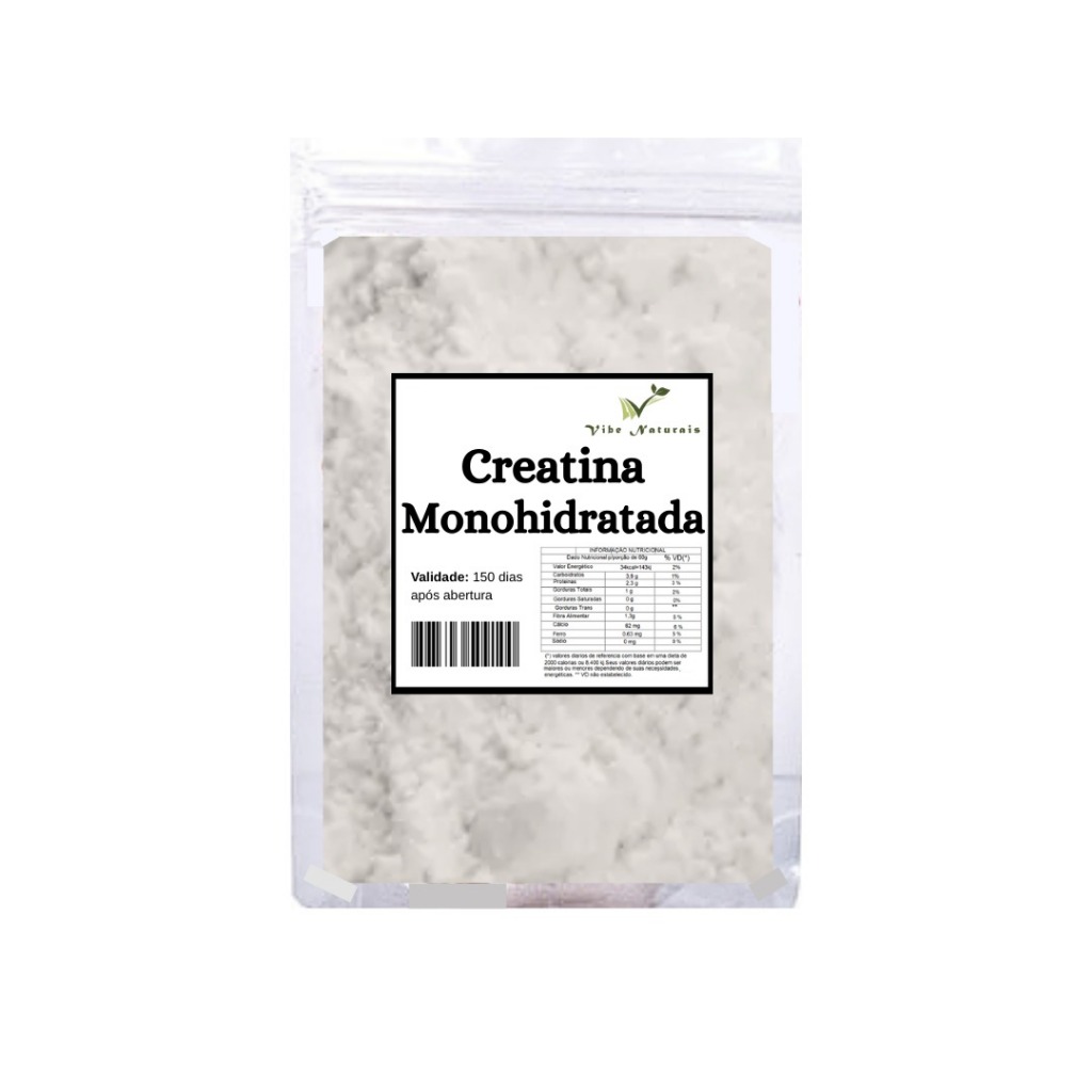 Creatina Monohidratada - 100% Natural