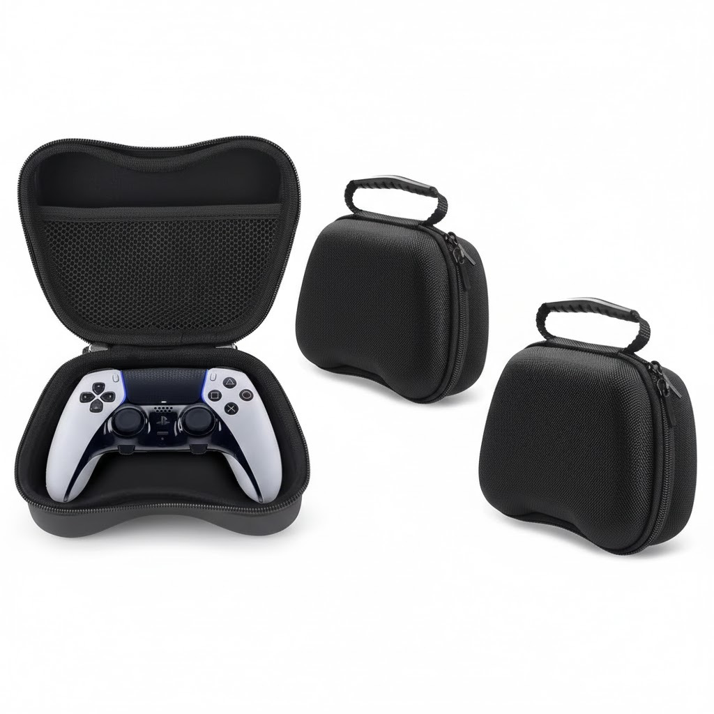 Kit 2 Capa Bag Case Estojo Rígido Para Controle Ps3 Ps4 Ps5 Xbox Joystick Switch