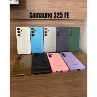 Capa Capinha Case Luxo Samsung Galaxy S25 FE | Interior Macio + Proteção Extra para Câmera em Oferta na Shopee