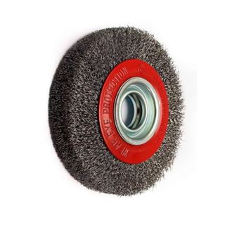 Escova De Aço Circular Ondulado Moto Esmeril 6x1 Polegadas LOTUS em Oferta na Shopee