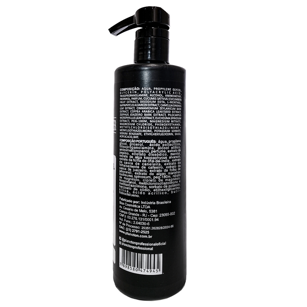 Men Barber - Shaving Gel Plancton - 500ml