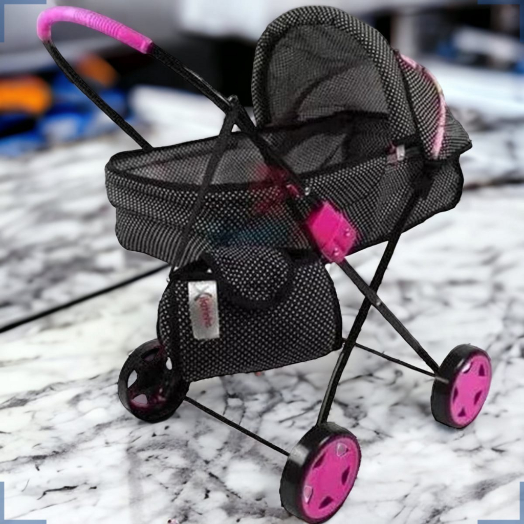 Carrinho De Boneca Reborn Berço Ninar Milano Xikiti +brinde alurre
