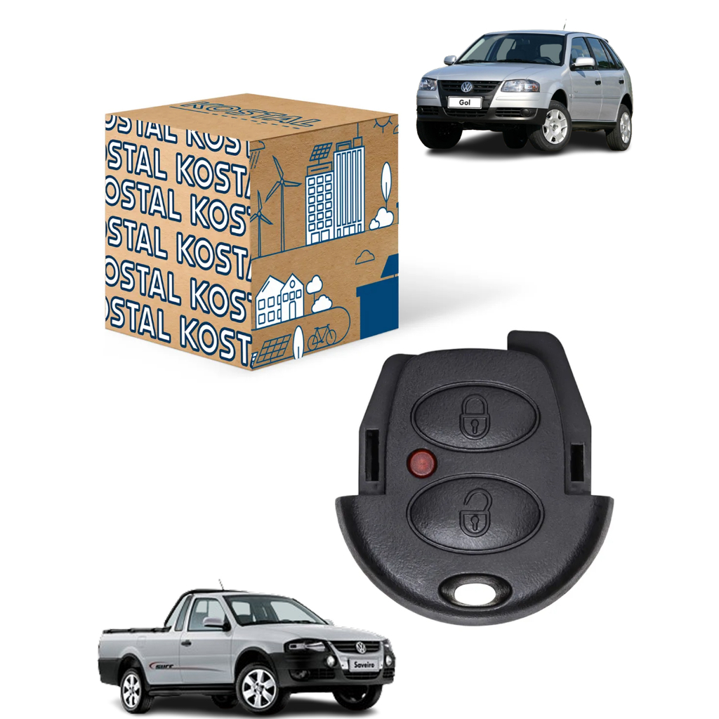 Controle Comando Remoto Chave Gol G4 2006/2014 Saveiro G4 2006/2009 Fox 2006/2009 Kostal 10026229 em Oferta na Shopee