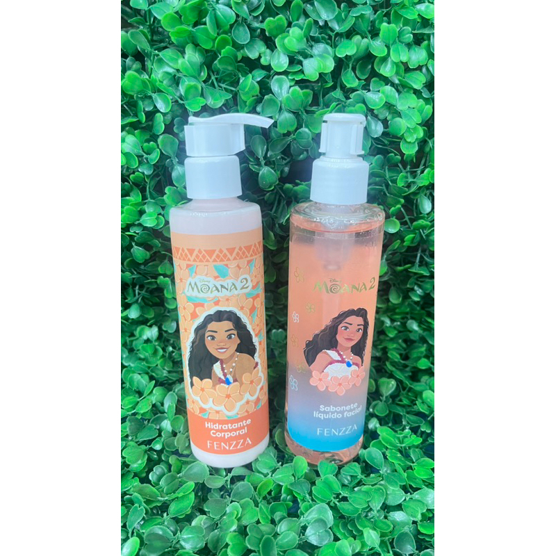 Kit Moana 2 Fenzza Hidratante Corporal + Sabonete Facial Disney Original