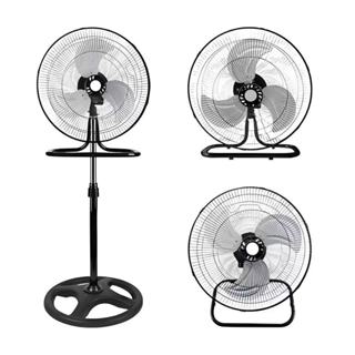 Ventilador de chão de 18 polegadas, 3 em 1, com três pás e alta potência--9250 em Oferta na Shopee