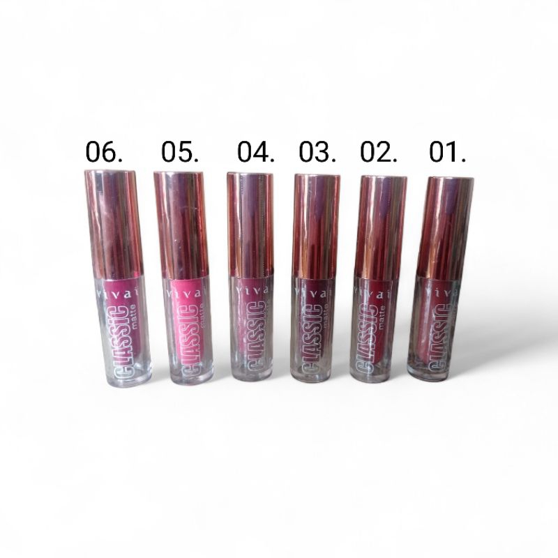 Batom líquido Classic Matte Vivai 4ml