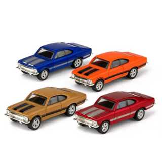 Kit Com 4 Miniatura Chevrolet Opala SS 1978 Escala 1:64 em Metal Com Pneus de Borracha - CKS em Oferta na Shopee