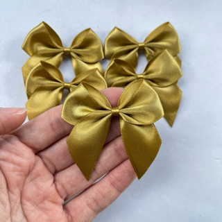 Laço Lacinho de fita cetim N5 - 100 unds  decoração festa, caixinhas milk, enfeites de mesa, artesanato, personalizados em Oferta na Shopee