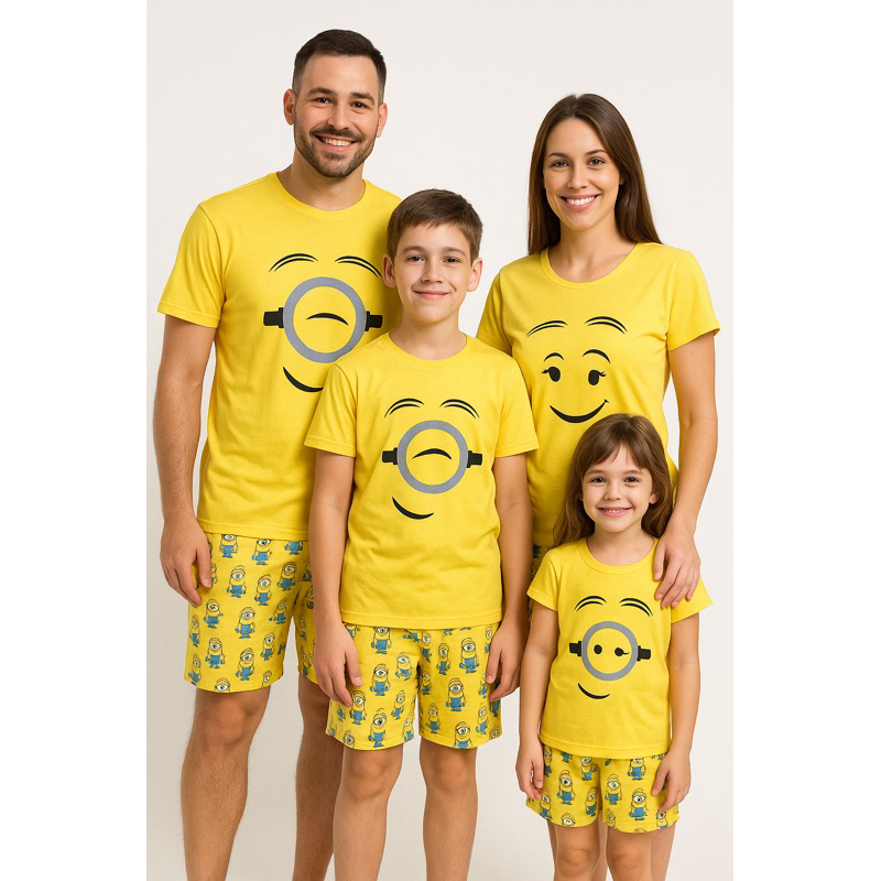 Baby-doll/Shortdoll/Pijama malha fresquinho personagens em Oferta na Shopee