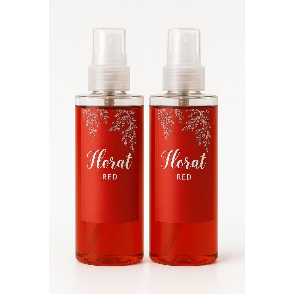 2 Body Splash Florat Red – Fragrância Floral Suave | Perfume Corporal para Uso Diário | 120ml