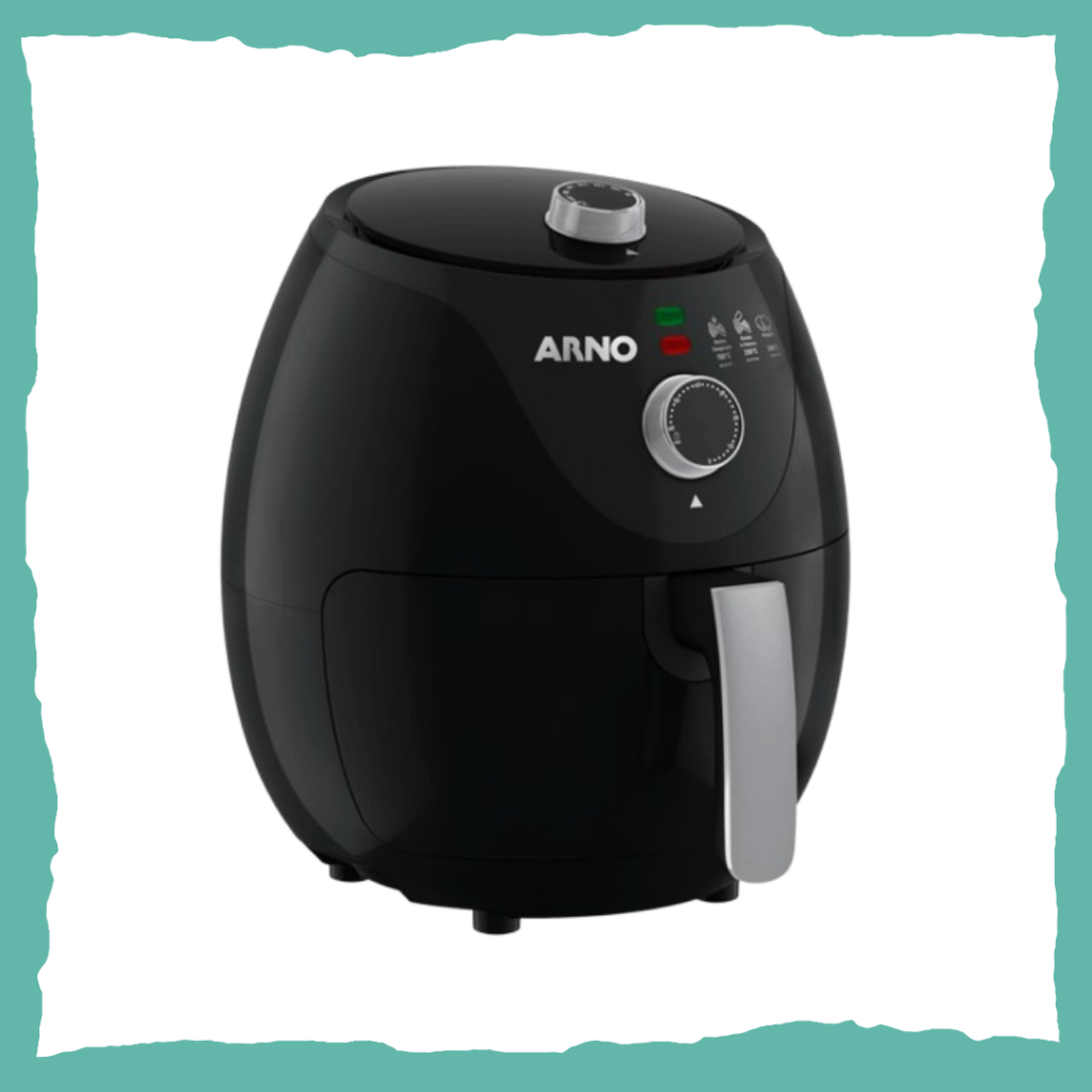 Fritadeira Airfryer 3,2 Litros Arno Sem Óleo Easy Fry EZFP 220v Preto
