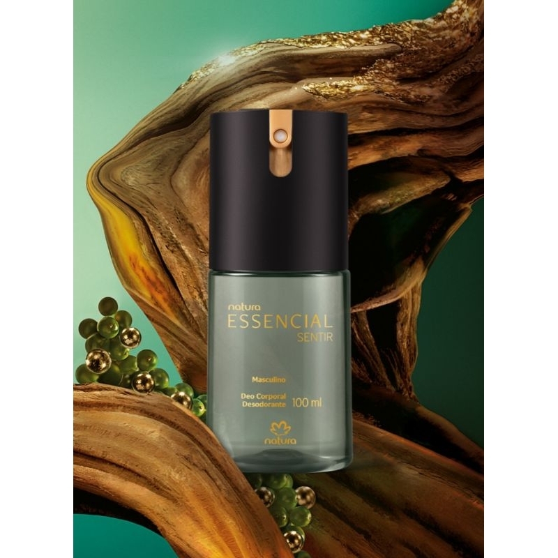 Essencial Sentir Deo Corporal Desodorante Masculino 100 ml