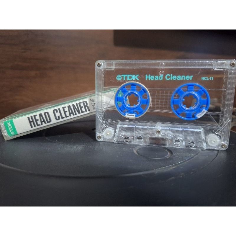 k7 TDK / Head Cleaner HCL-11 (limpeza de cabeçote tape deck)